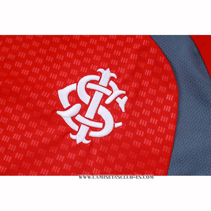 Chandal del SC Internacional 26-27 Manga Corta Rojo - Pantalon Corto